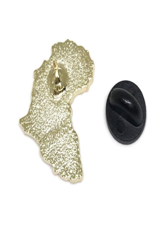 PinMaze African American Map Flag Lapel Pin - Protest Resistance Brooch - Image 2